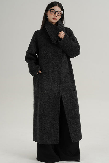 Square Wool Coat