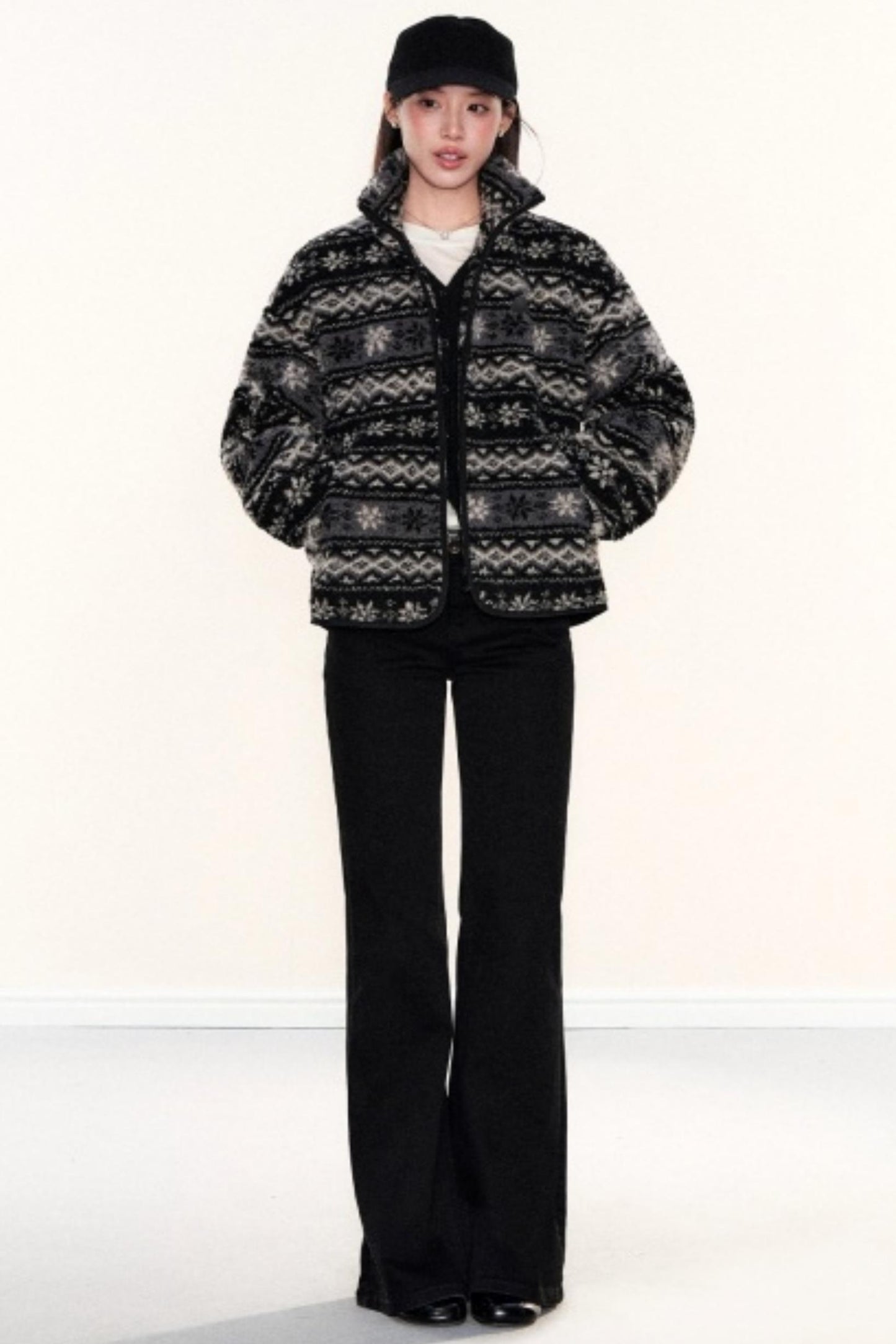 Slim-Fit Knitted Cardigan