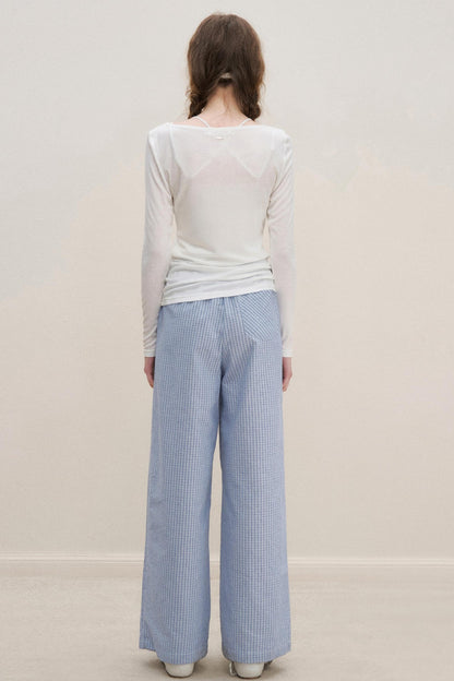 Lattice Loungewear Top