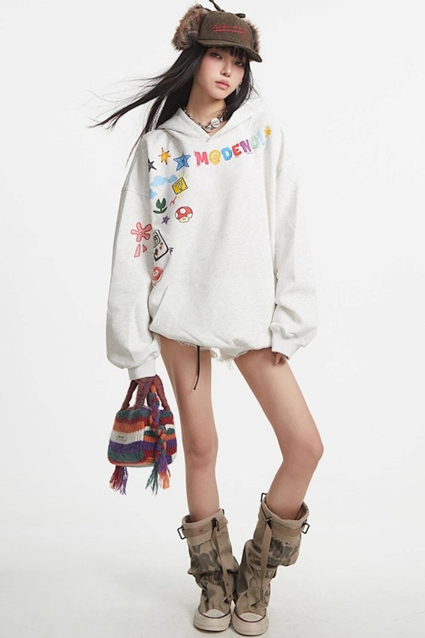 Vintage Hooded Sweatshirt