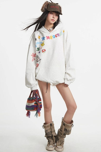 Vintage Hooded Sweatshirt