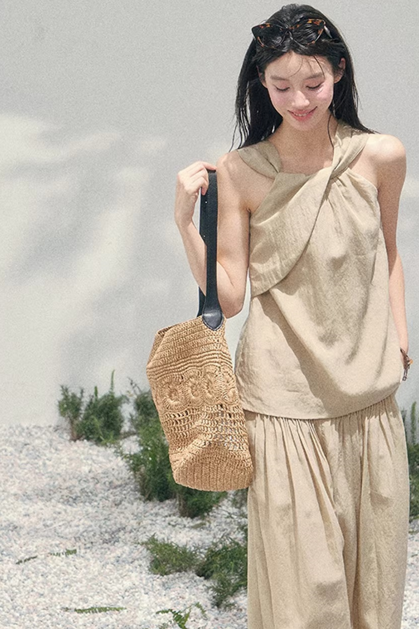 Ensemble décontracté deux pièces pour le printemps