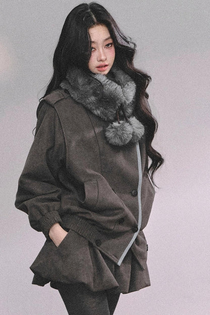 French Autumn Blazer Suit Set-Up