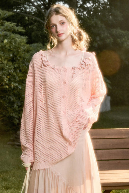 Galaxy Cool Ice Silk Cardigan