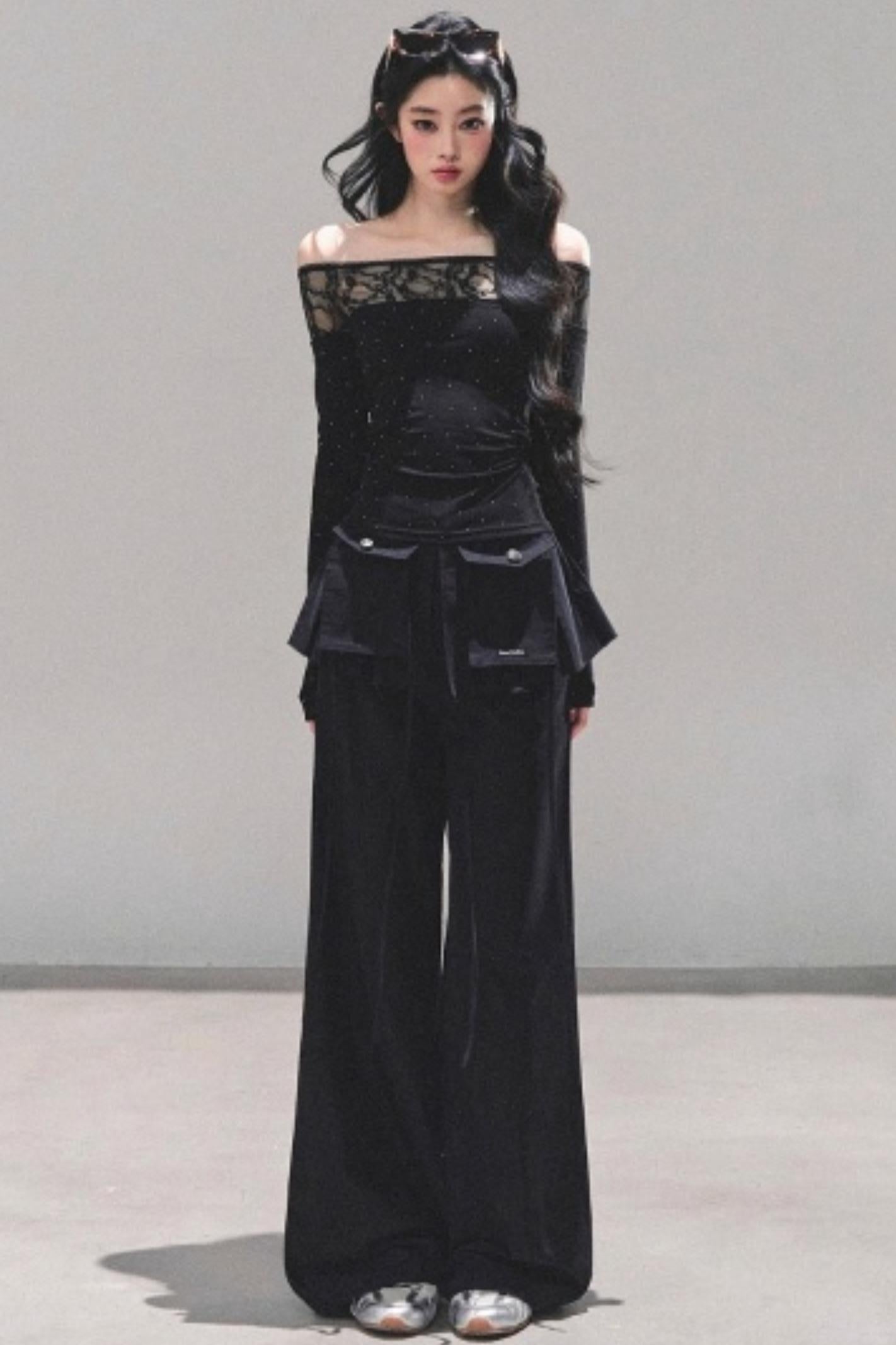 Bella Wide-Leg Workwear Pants