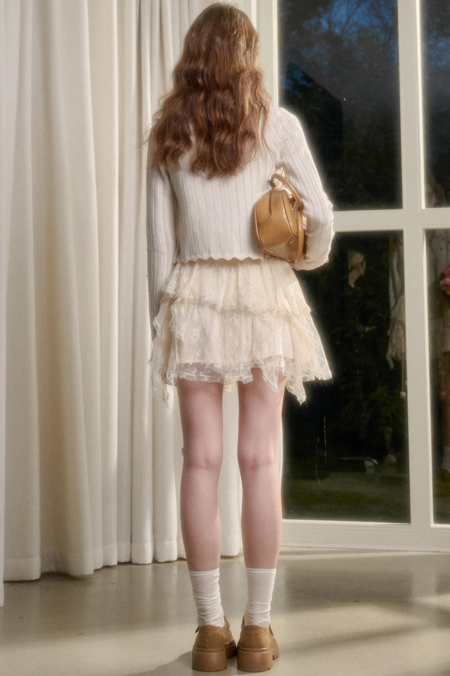 Tulip Lace Bustier Skirt