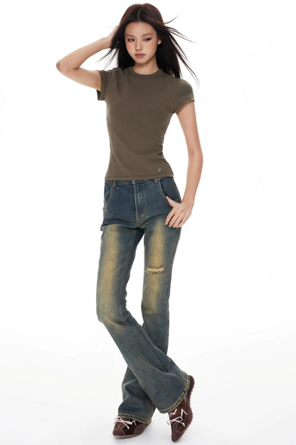 Knitted Slim Base Shirt