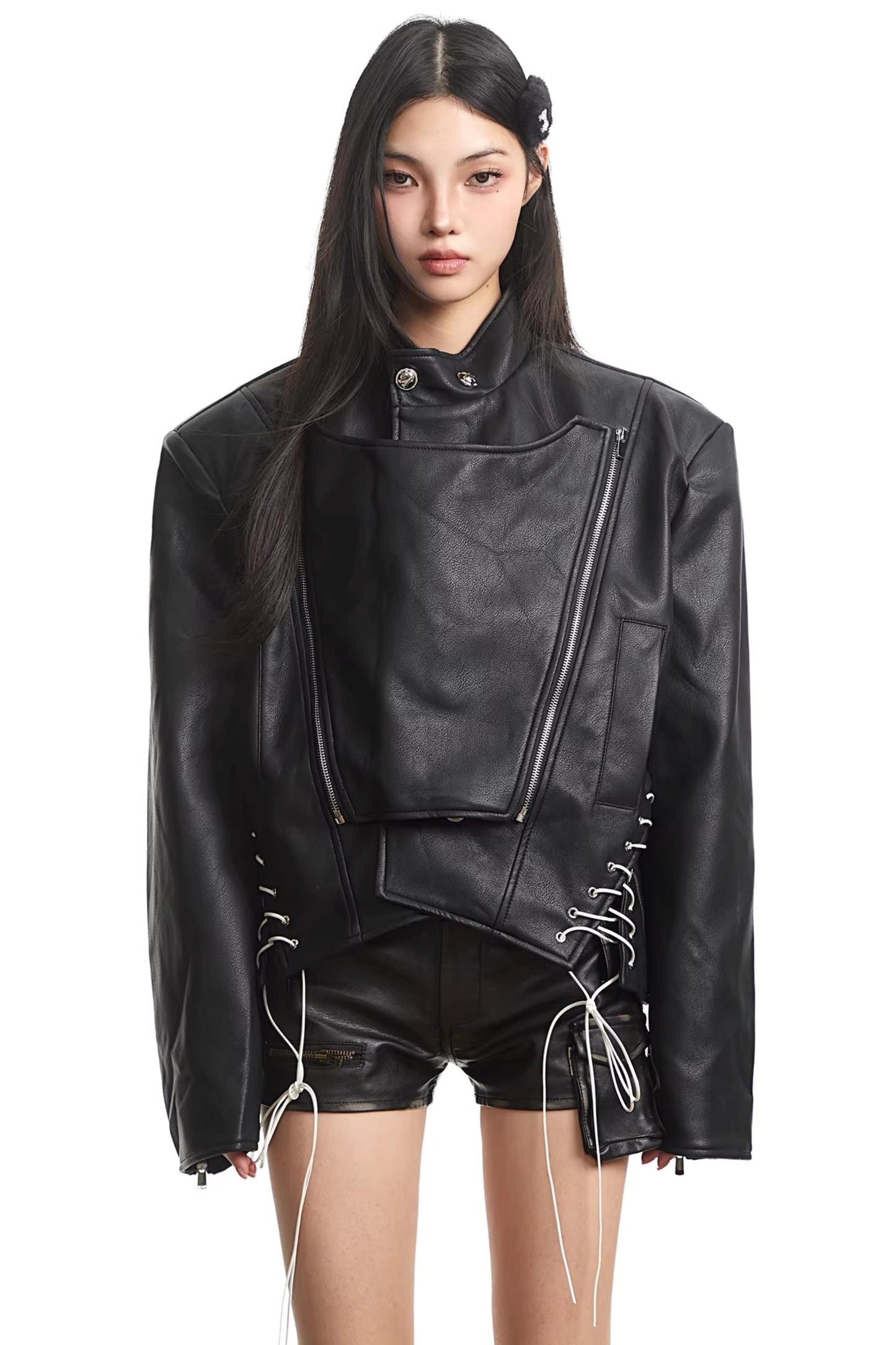 Retro Black Leather Jacket