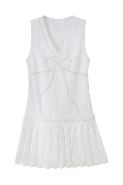 Chic Lace Knit Dress