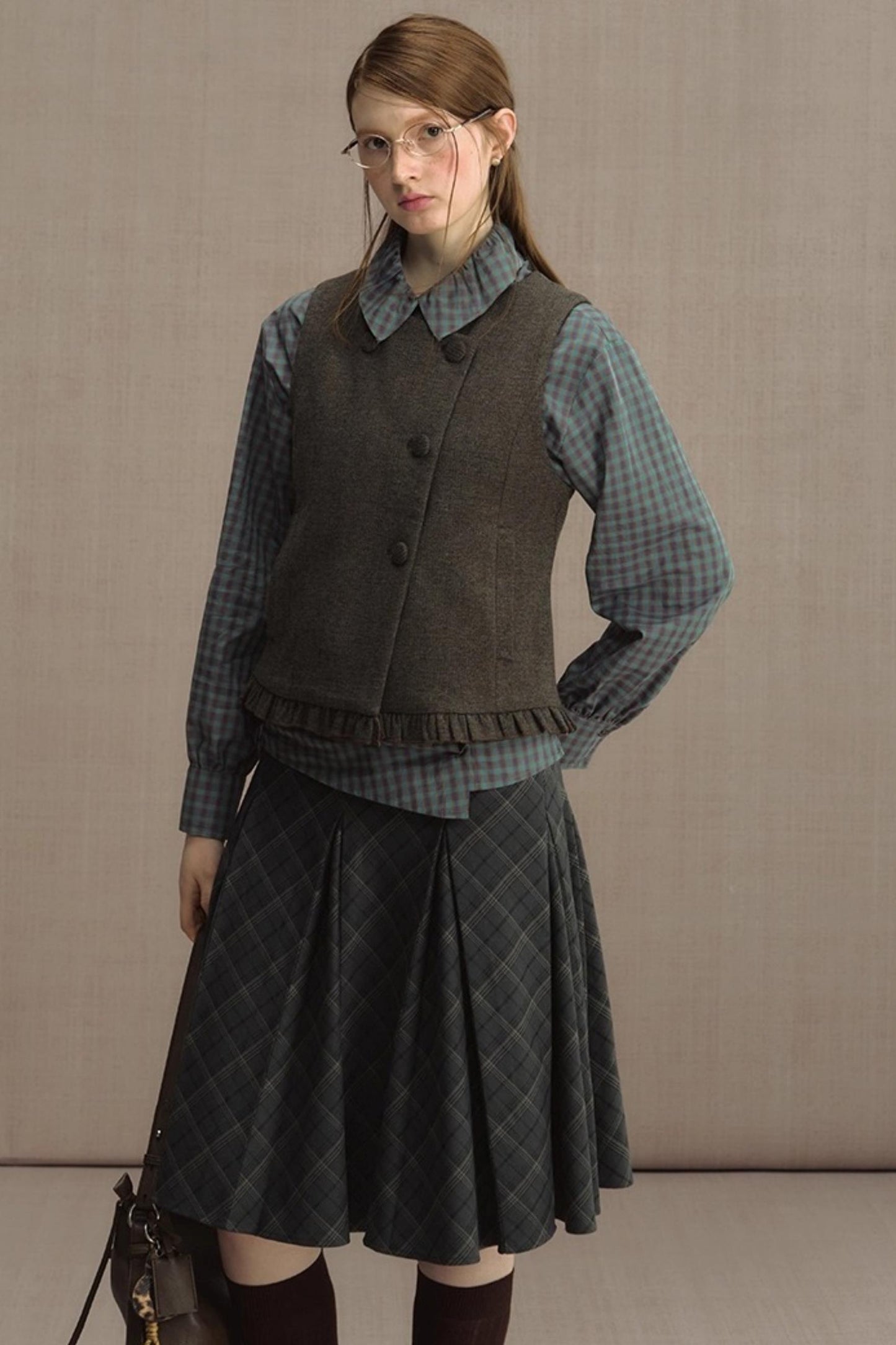 Sea Street Pleated Skirt Set-Up