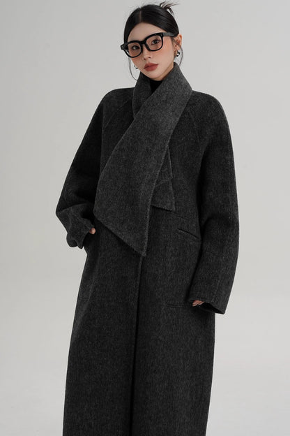Reversible Woolen Wool Coat