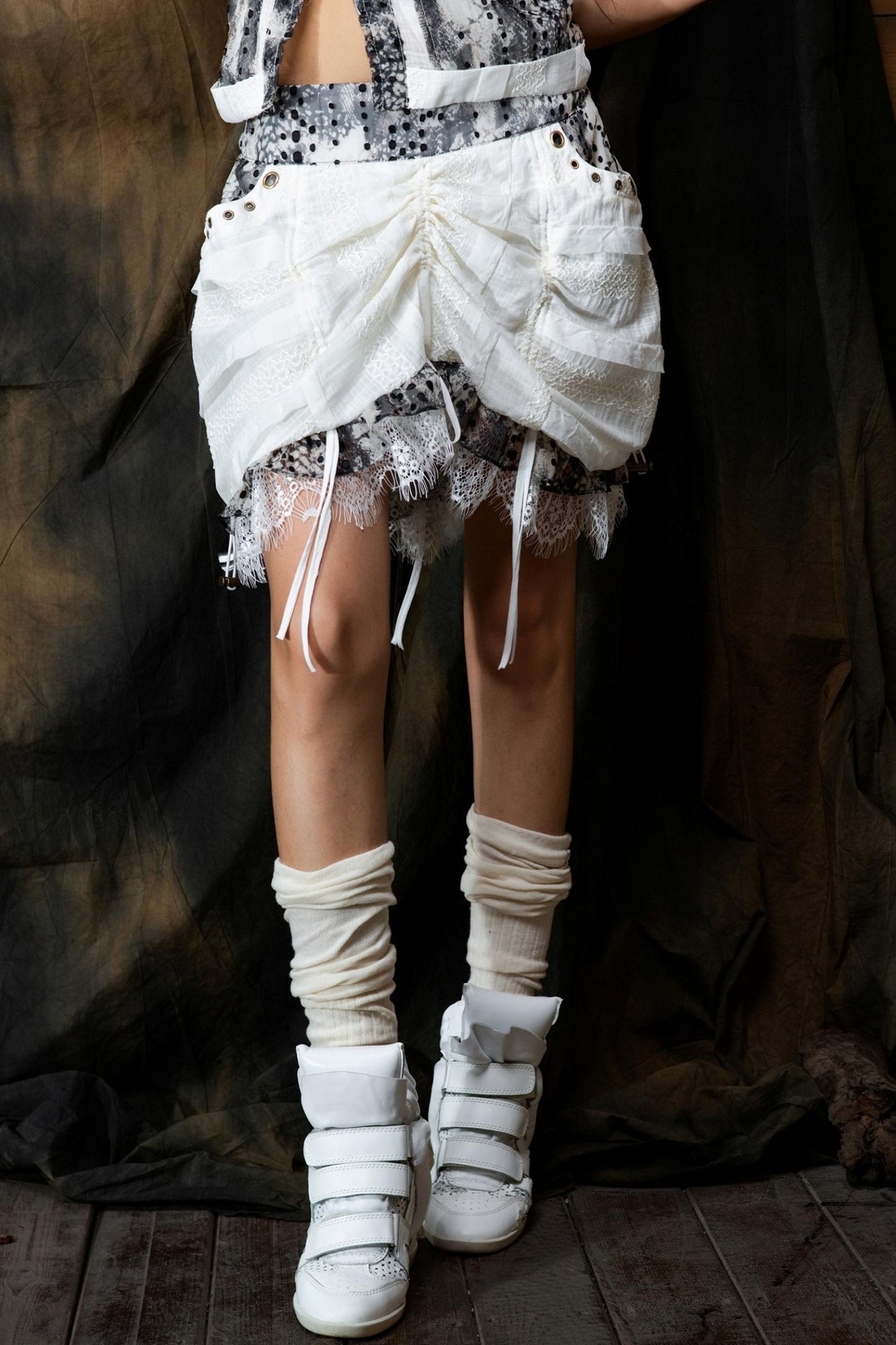 Multi-Wear Floral Bud Skirt