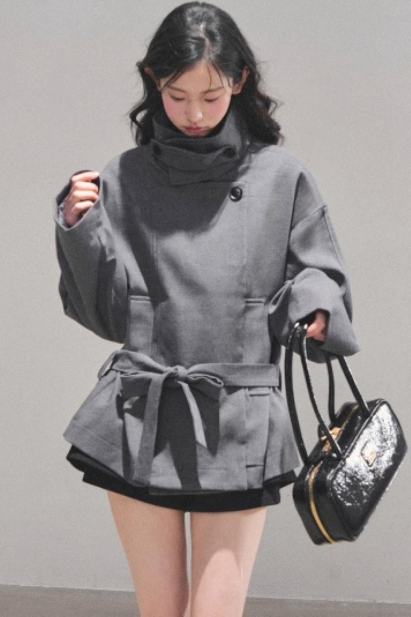 First Snow Turtleneck Coat