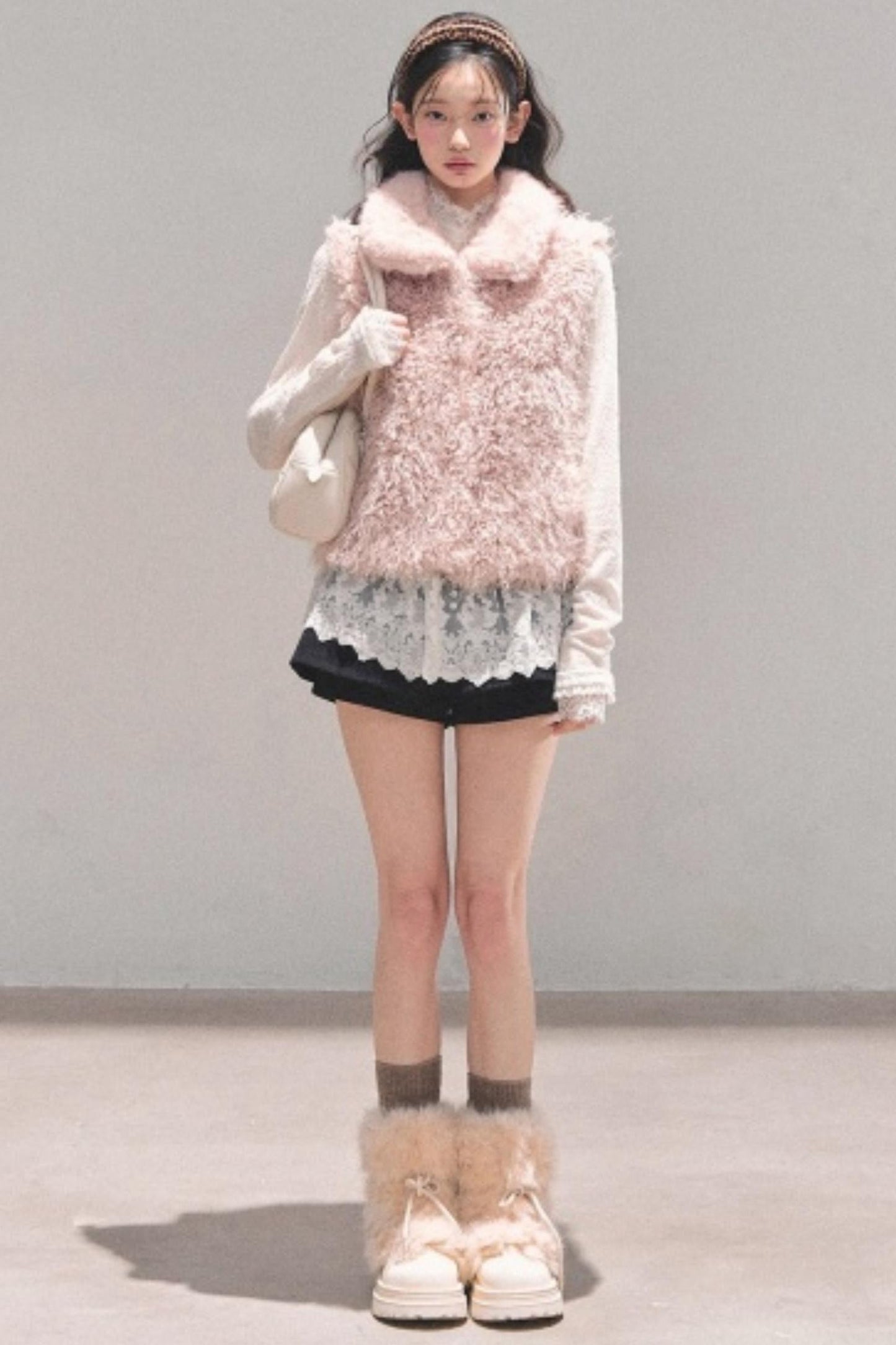 Reversible Faux Fur Vest