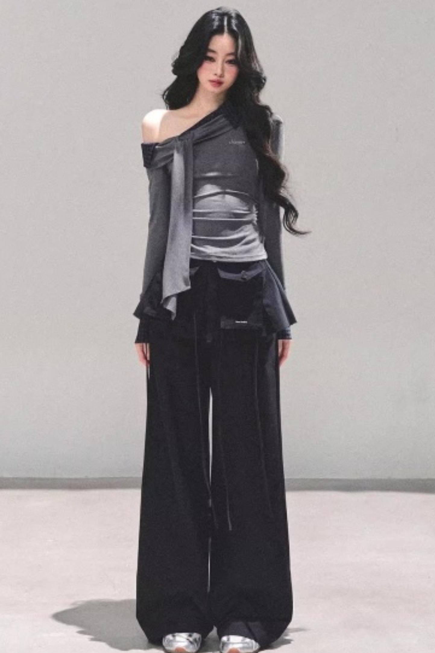 Knit Off-Shoulder Top