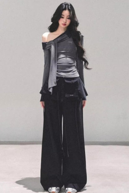 Knit Off-Shoulder Top