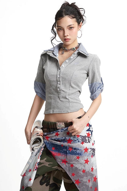 American Vintage Stripe Shirt