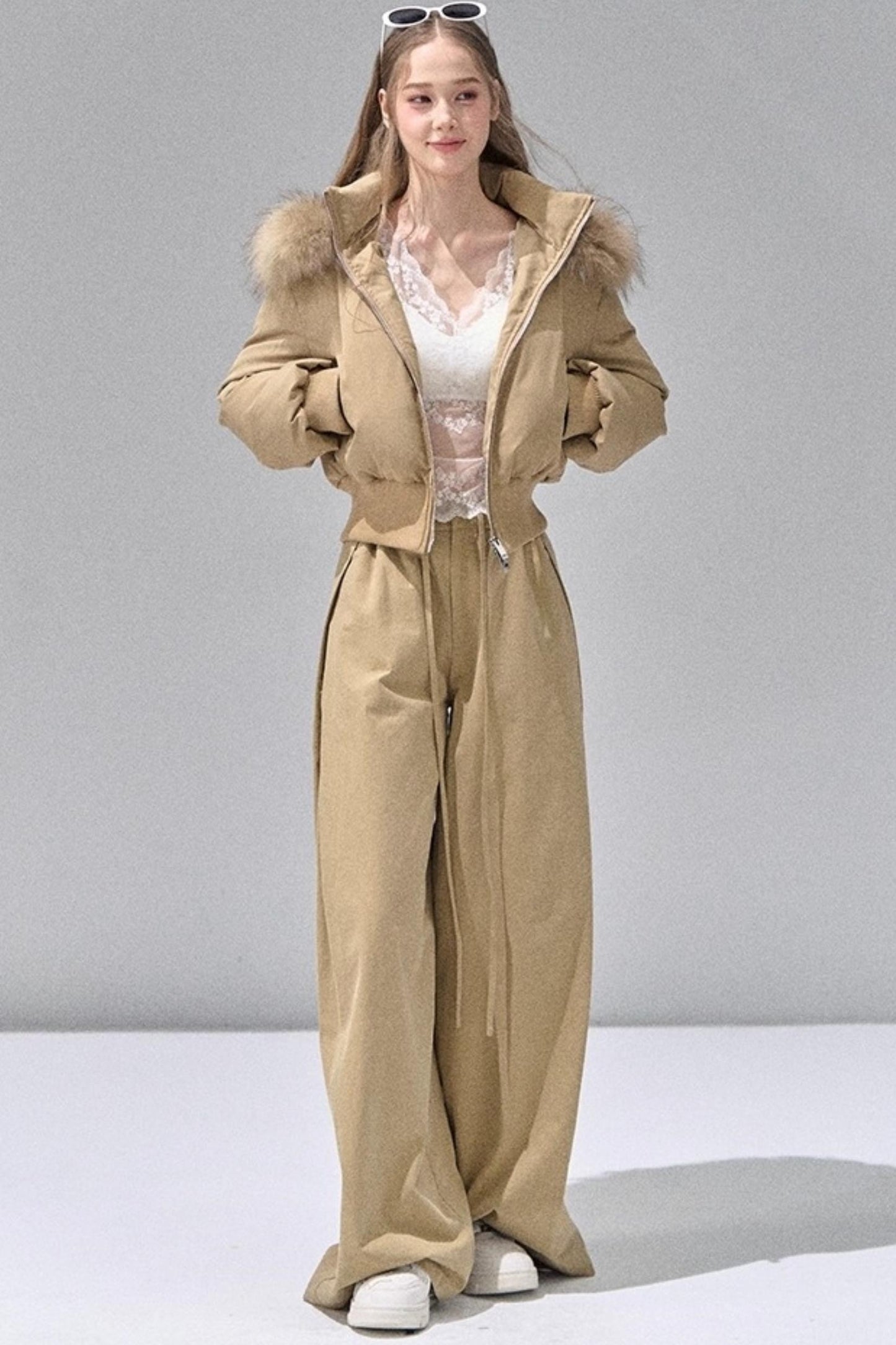 Straight Loose Casual Trousers