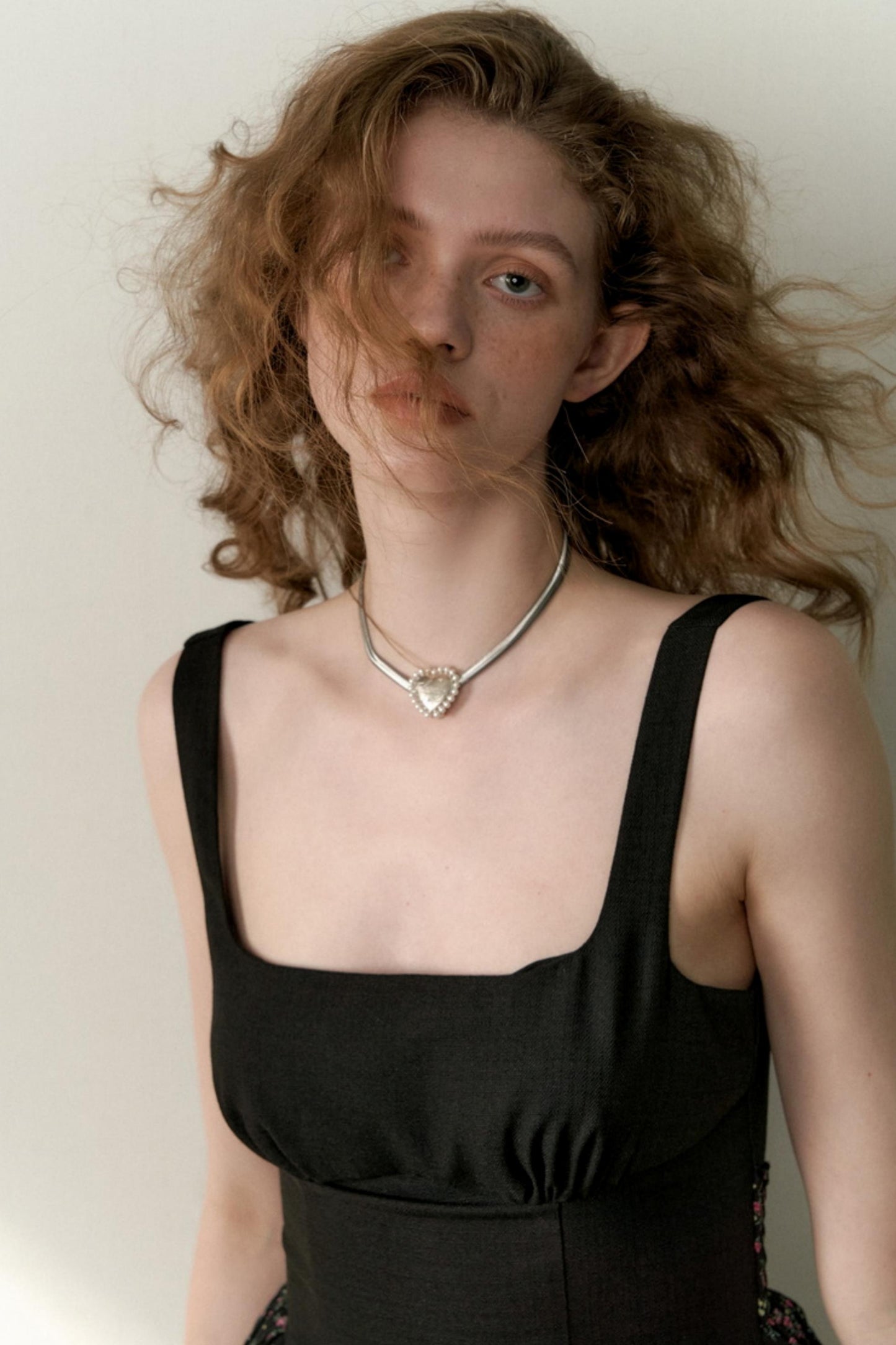 Floral Patchwork Bowtie Camisole Dress