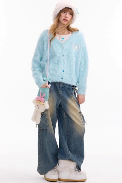 Butterfly Cardigan Sweater Jacket