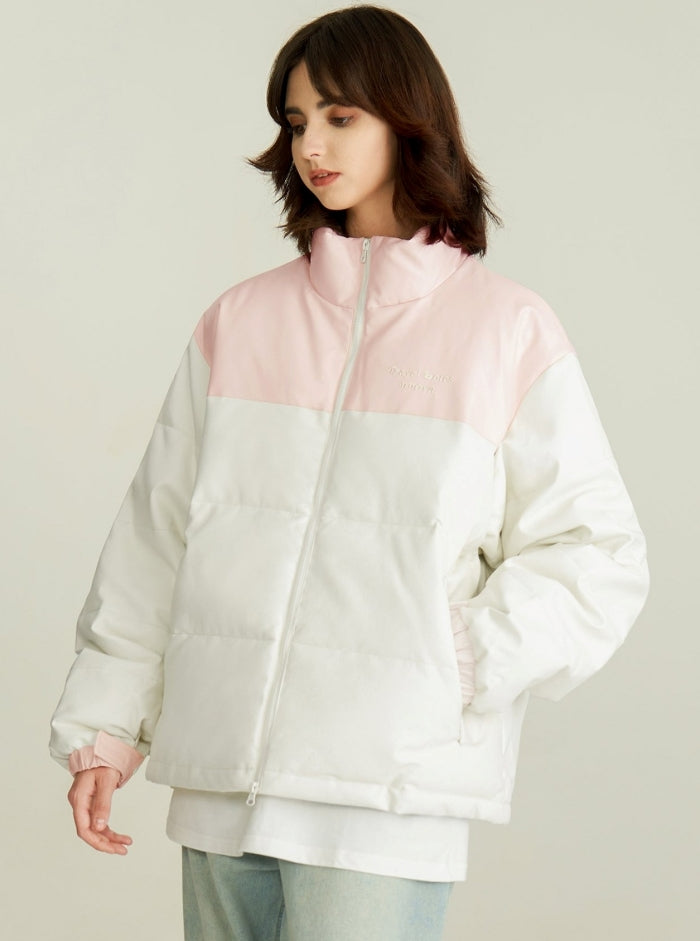 Retro lose verdickte Jacke