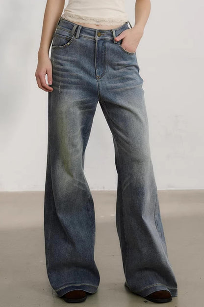 Little Cat Paw Denim Pants