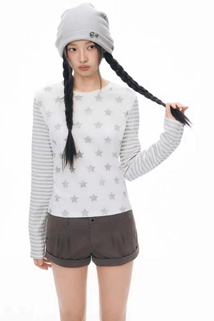 Star Stripe Slim Fit Top