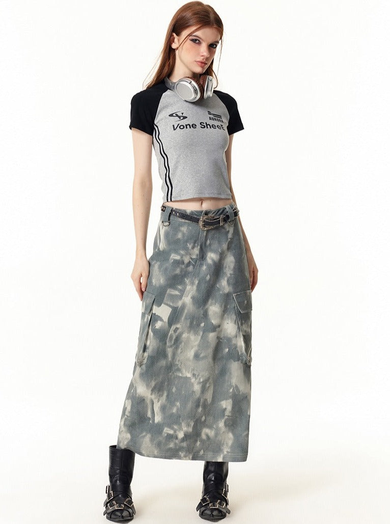 American Retro Cargo Skirt