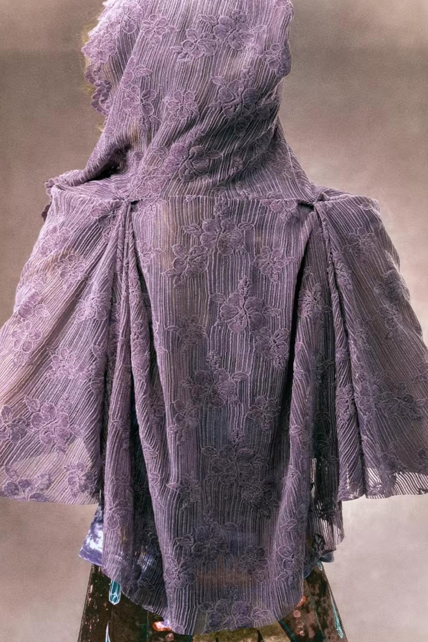 Tarot Velvet Fishtail Skirt Suit Set-Up