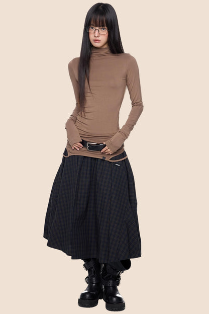 Knit Base Long T-Shirt