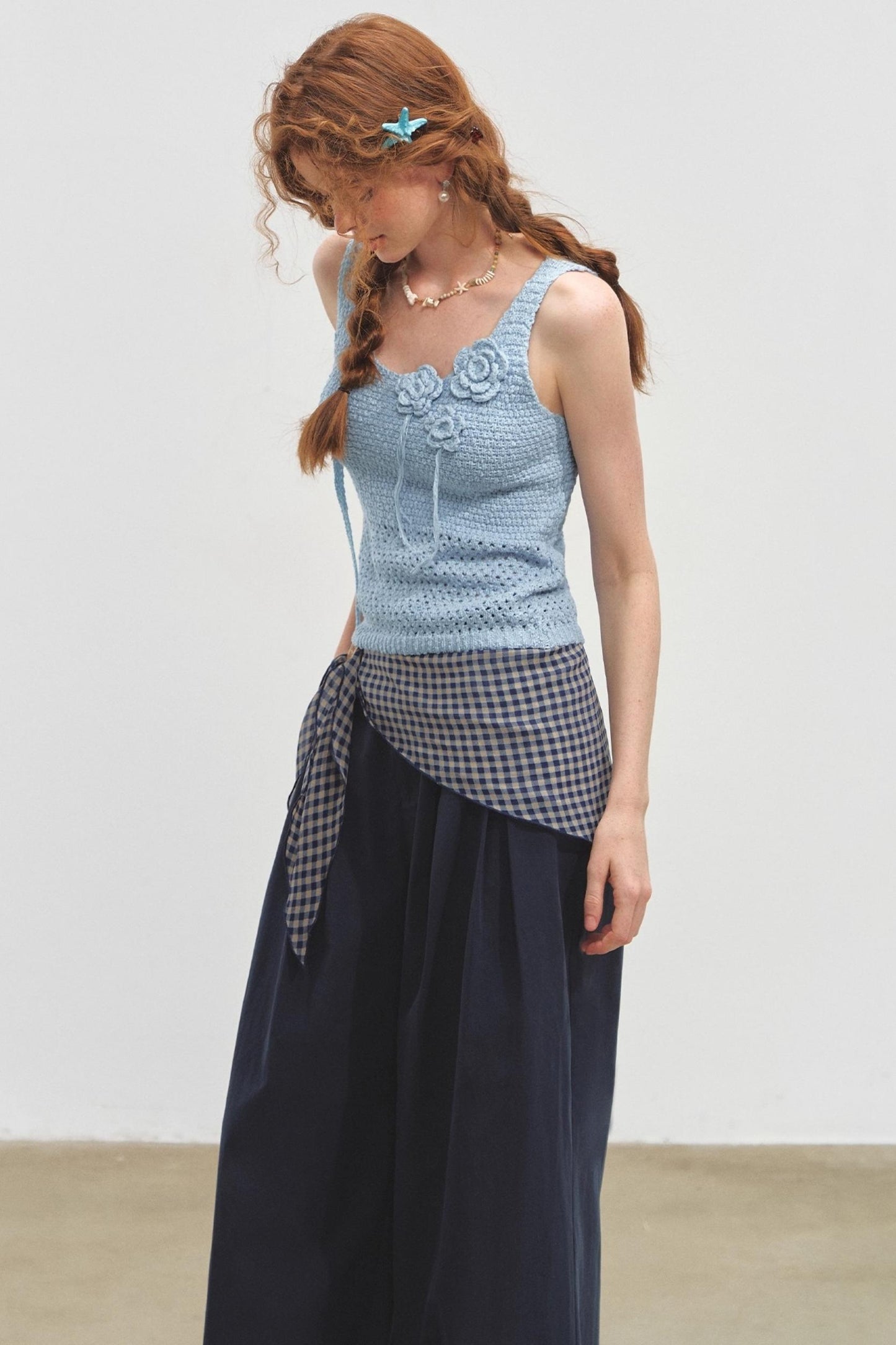 Three-Dimensional Knitted Vest