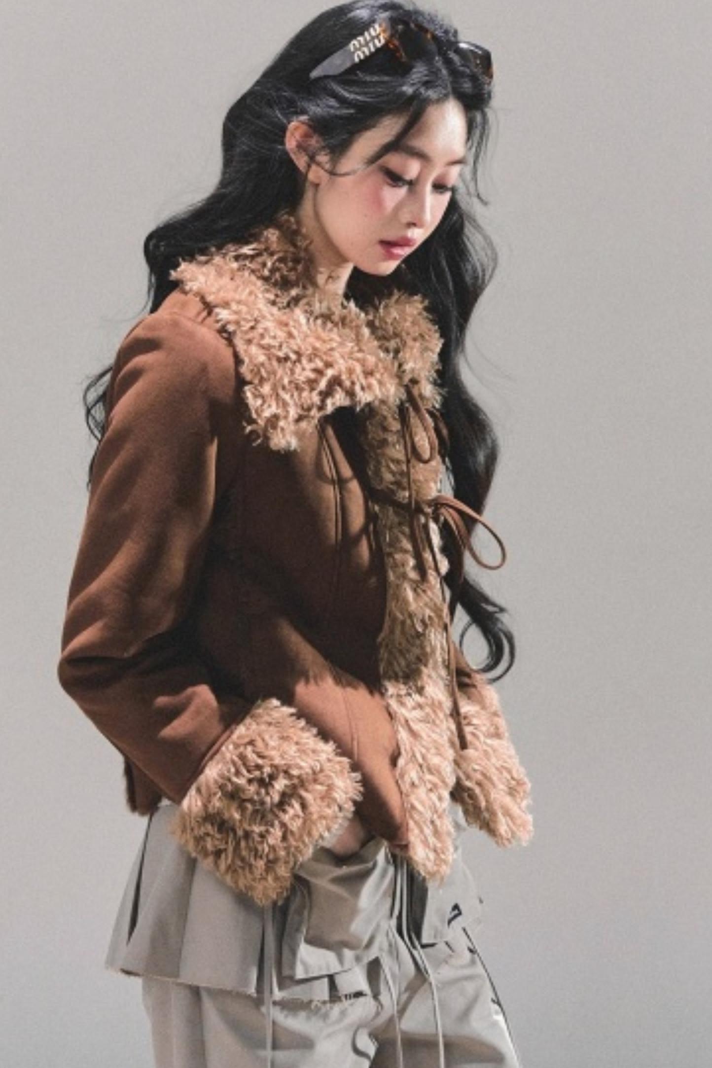 French Winter Fur Coat