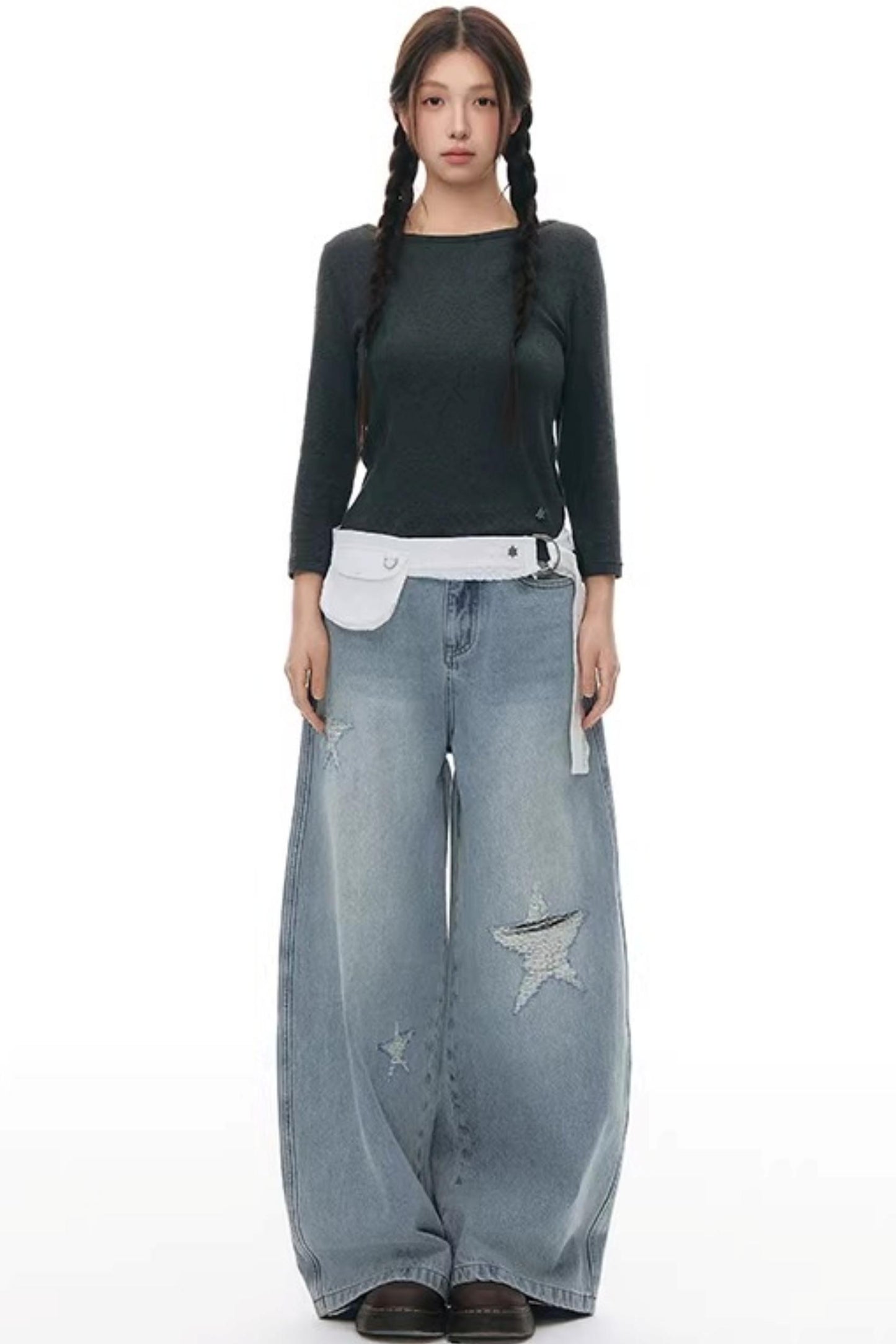 Reversible Faux Sleeve Top