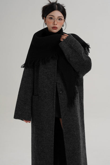 Elegant Double-Sided Woolen Coat