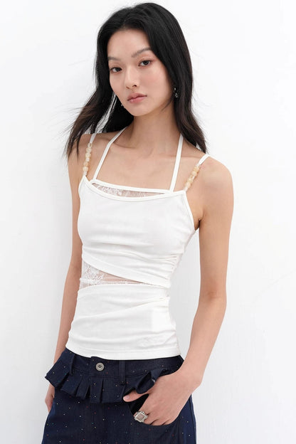 Asymmetric Bead Camisole