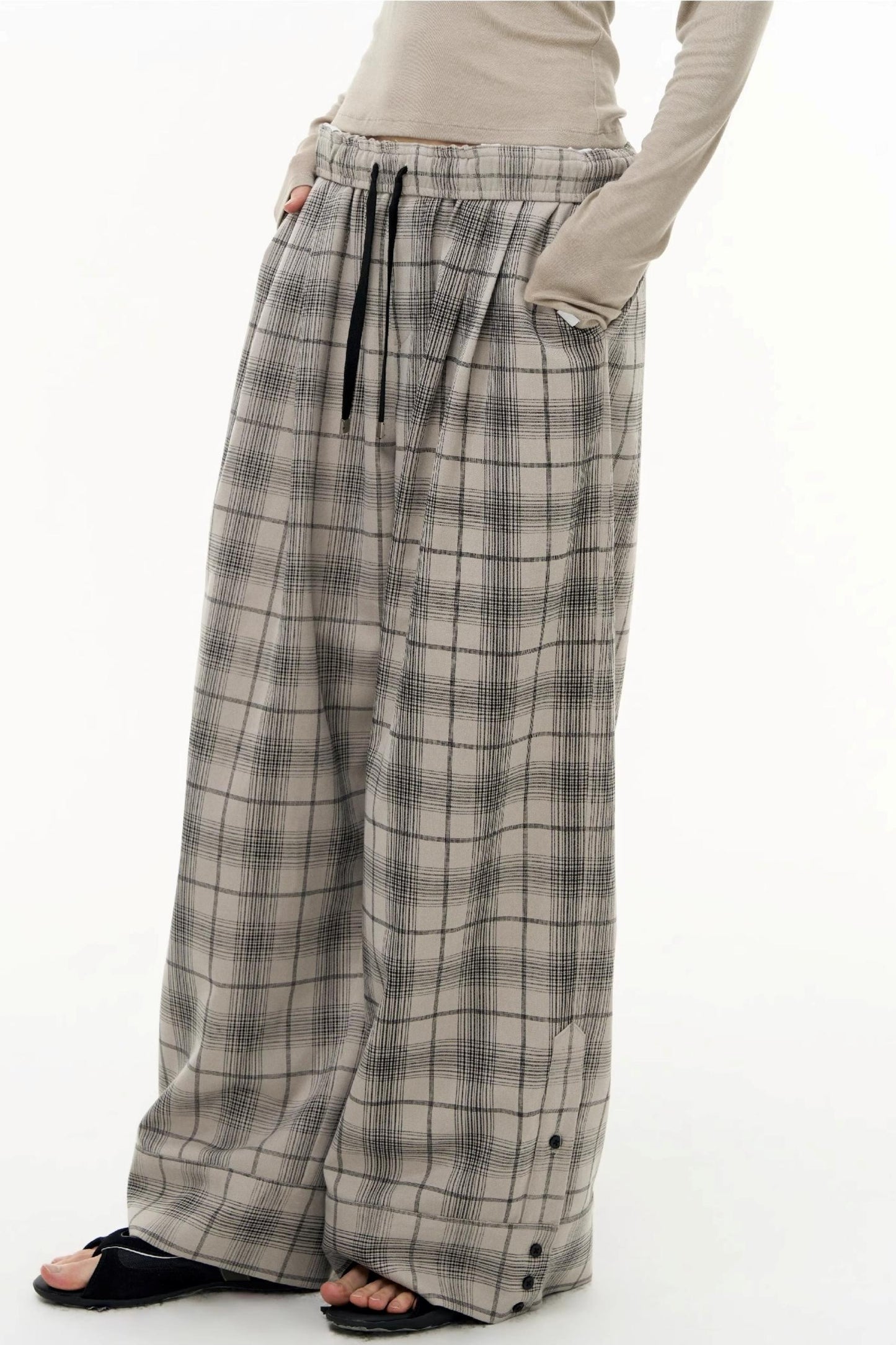 Vintage Wide-Leg Slacks