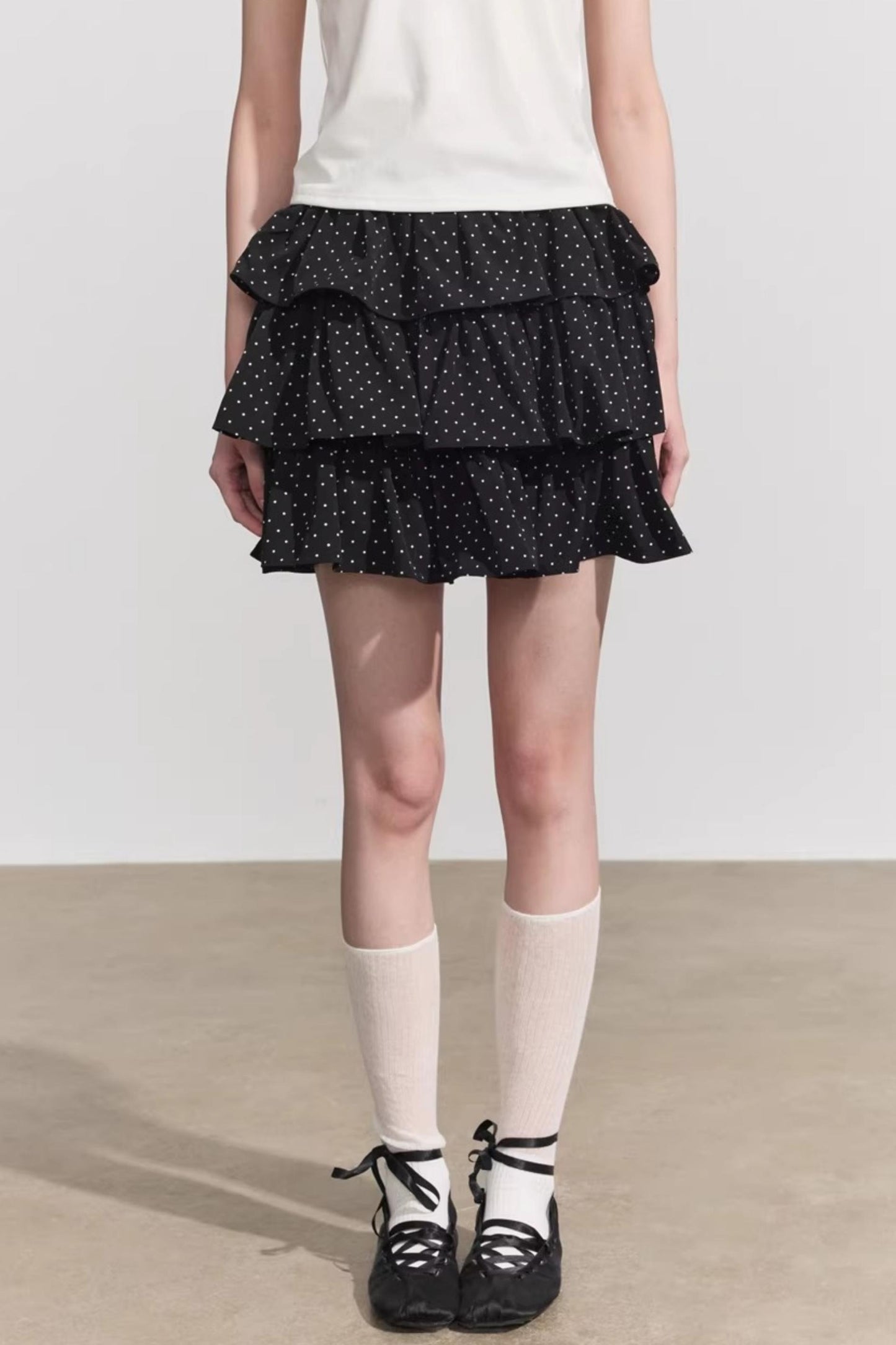 Retro High-Waisted Denim Mini Skirt