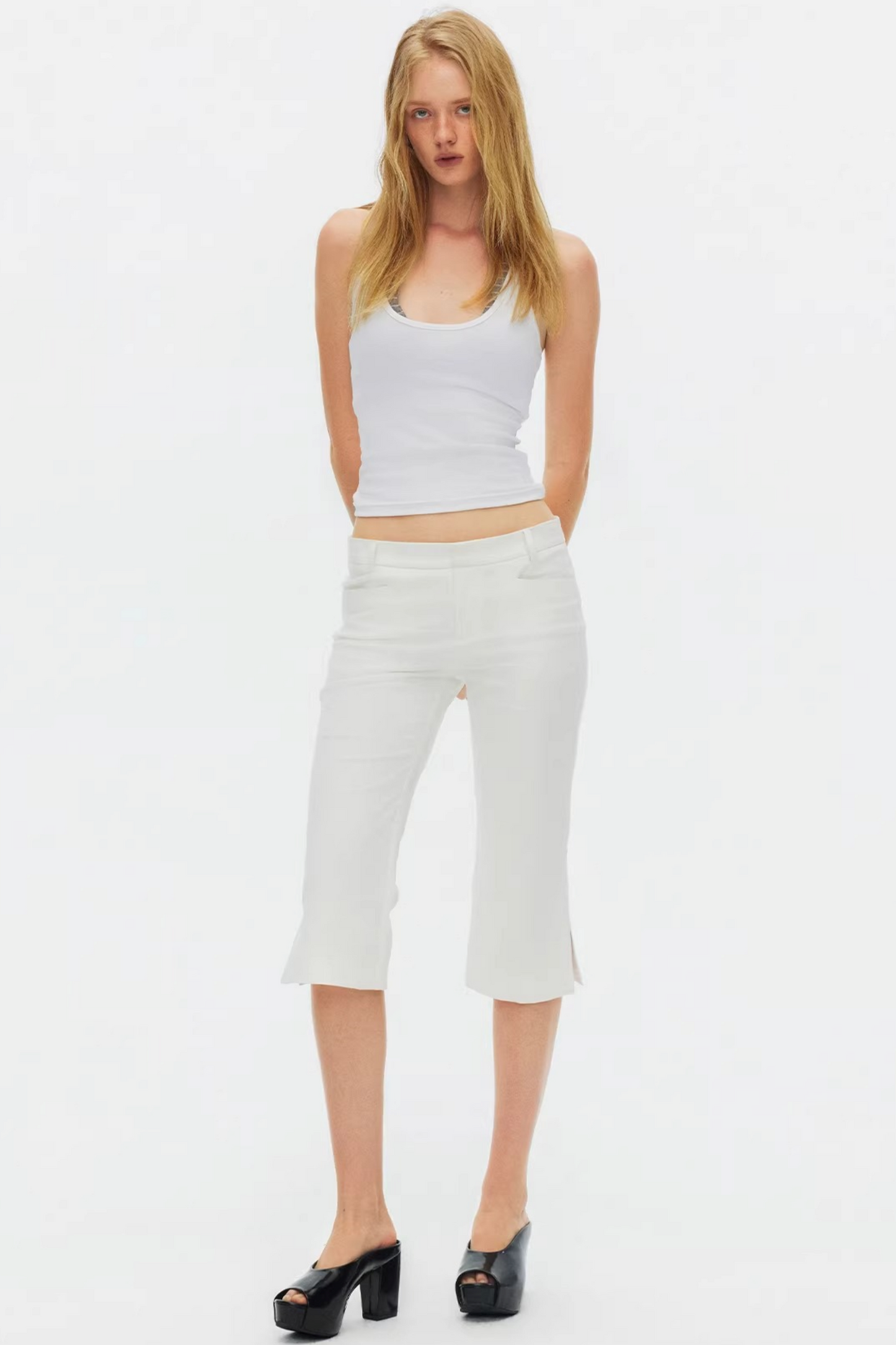 Slim-Fit Equestrian Pants