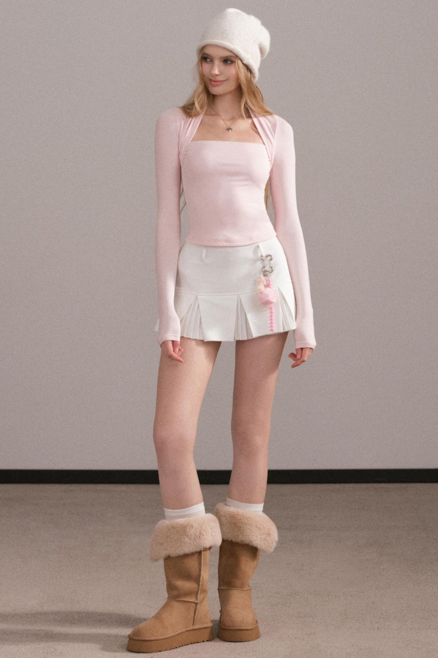 Modal Two-Piece Layered Top