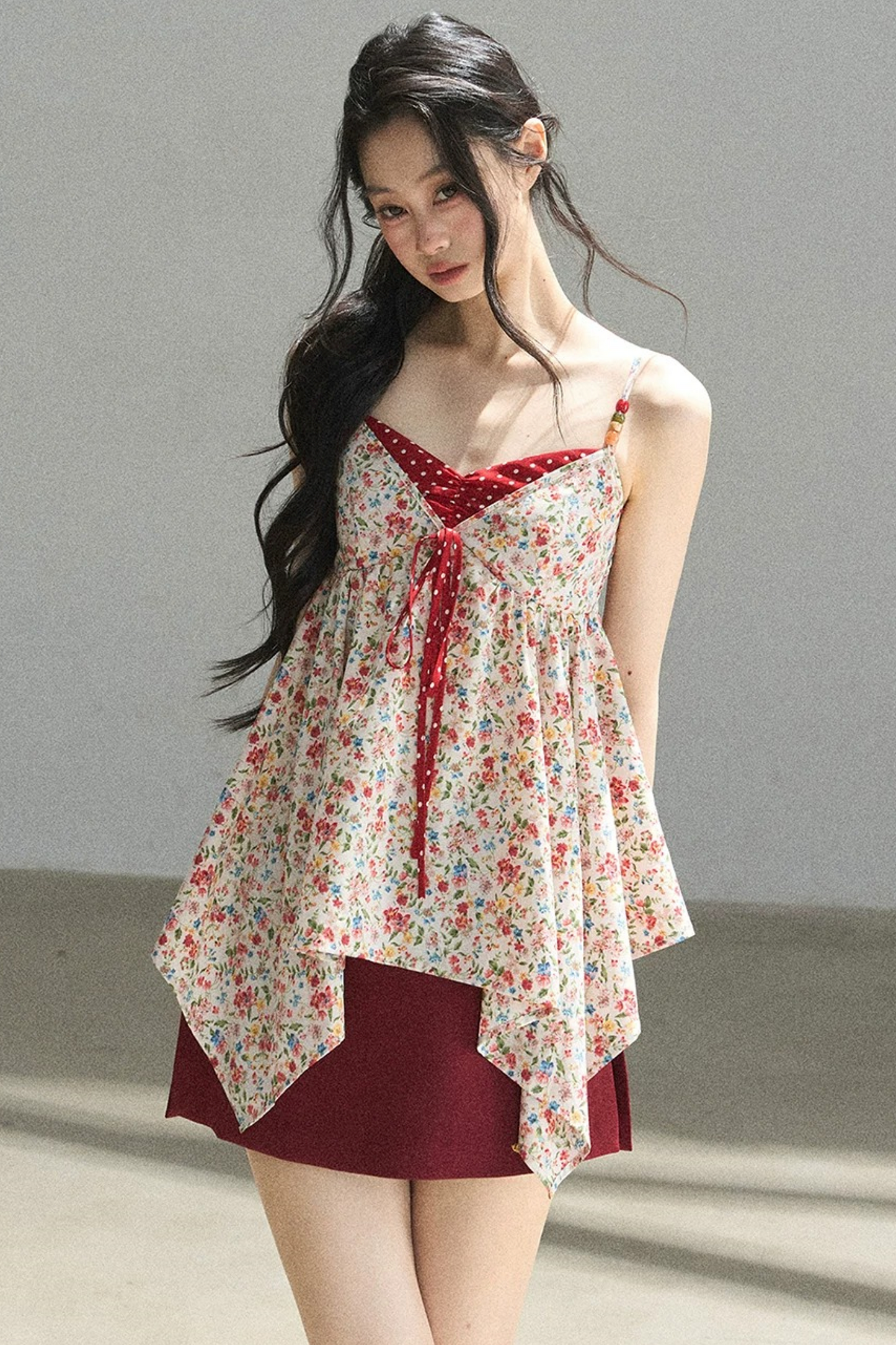 Fragments of Berries Floral Top