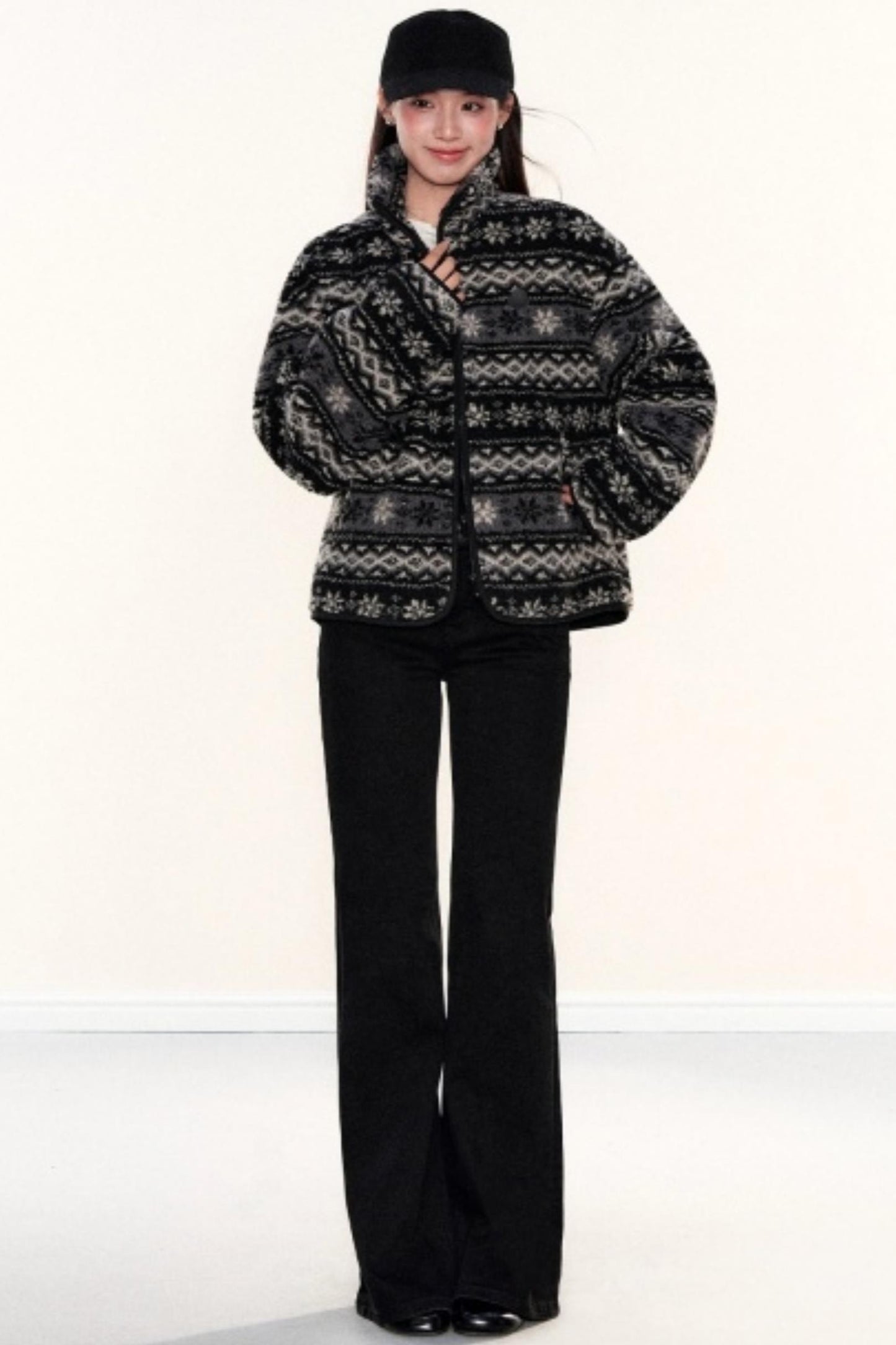 Slim-Fit Knitted Cardigan