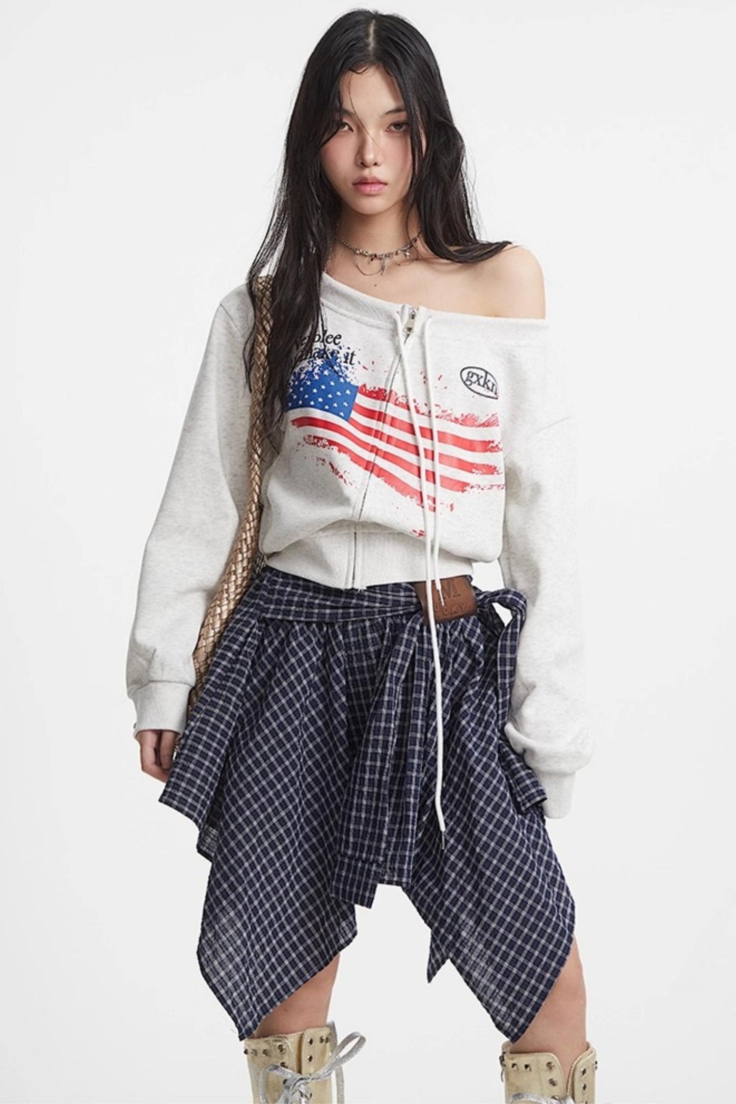 Vintage Zipper Sweatshirt