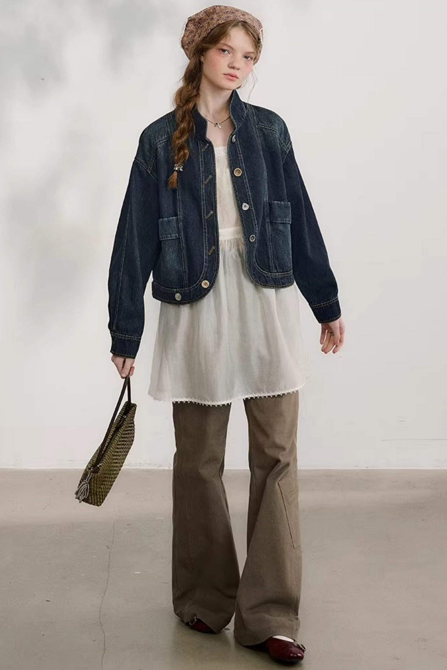 Youlan 데님 재킷
