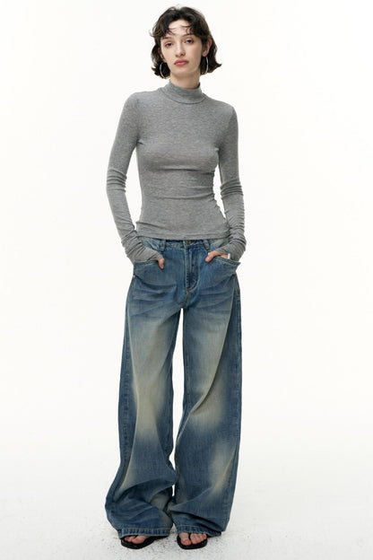 Pure Cotton Straight Pants