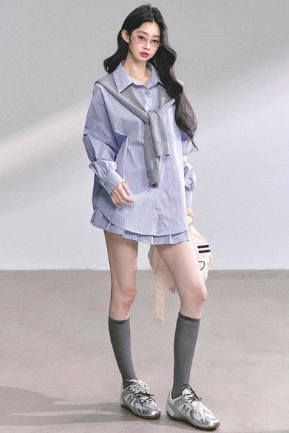 Autumn Plaid Suit Set-Up