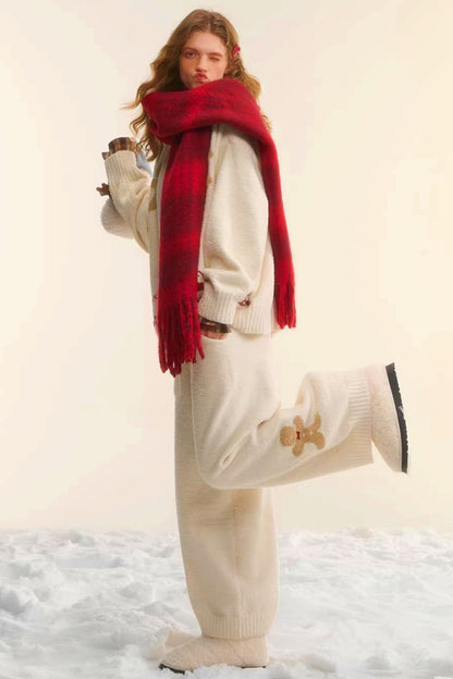 Gingerbread Fair Isle Knit Sweater Set-Up