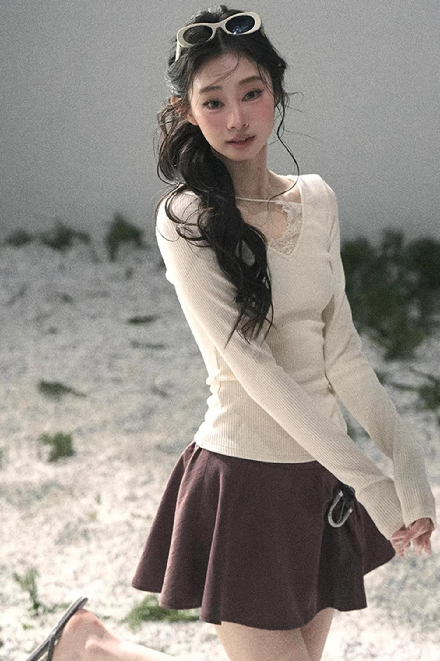 Day and Night Knitted Top