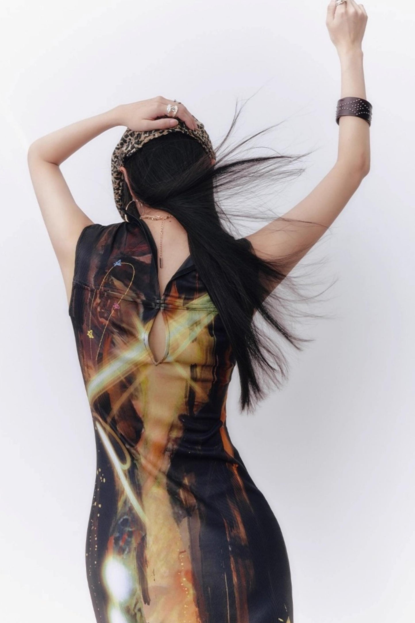 Night City Cheongsam Dress