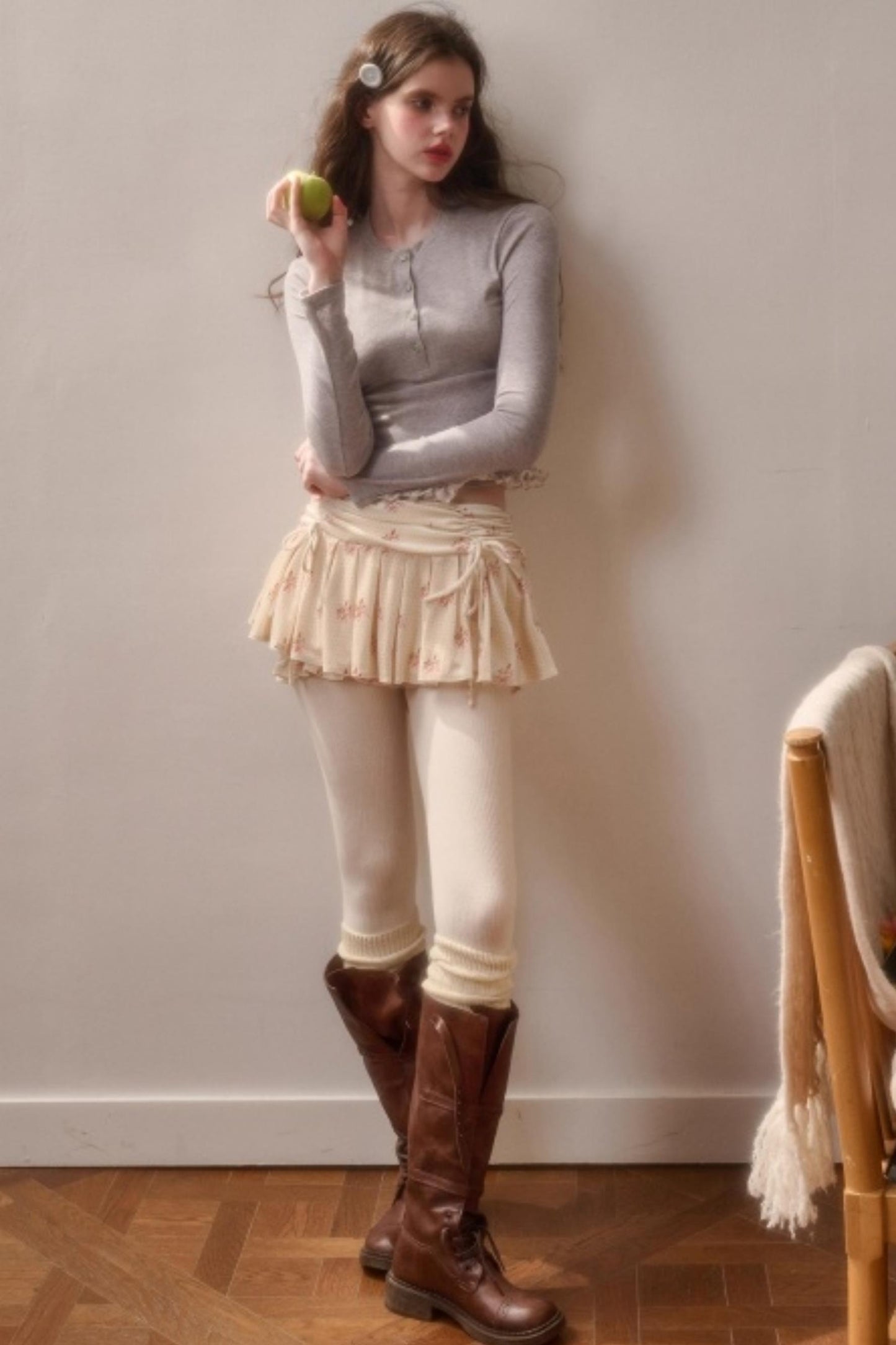 Fluffy Rabbit Lace Top