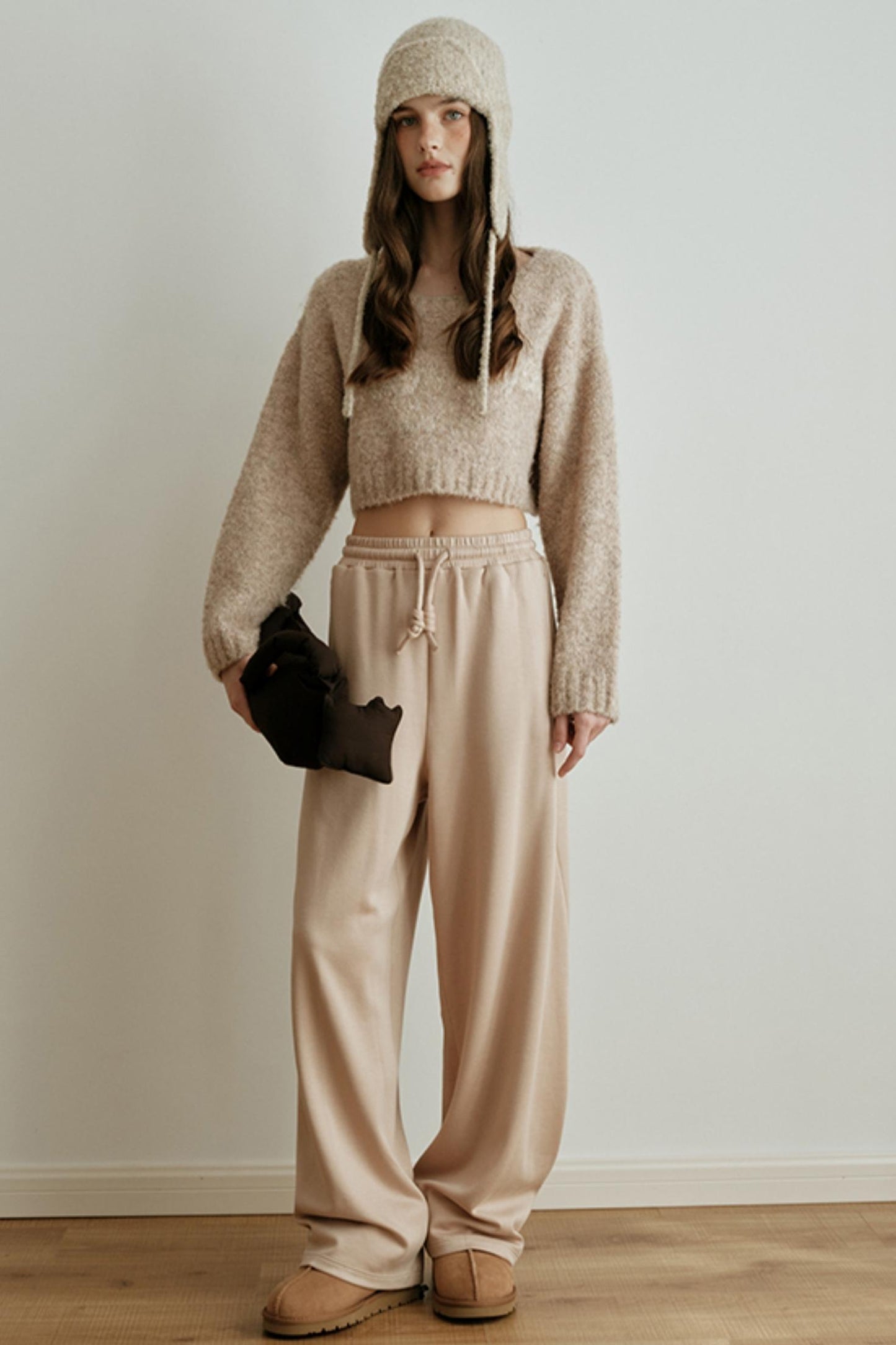 Light Luxury Wool Jacquard Top